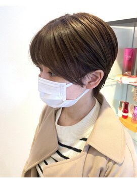 ネオヘアー 曳舟店(NEO Hair) ショートカット/オリーブベージュ/オリーブグレージュ/曳舟