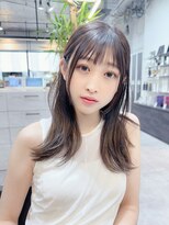 ファンナギンザ(FaNNa ginza) くびれヘア/くびれミディアム/斜めバング/シースルーバング