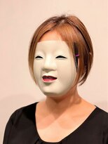 コマ(coma)&nbsp;【coma中野】オレンジハイライト刈り上げ女子_ビタミンカラー