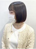 【松戸　石山】大人可愛いナチュラルストレートボブ