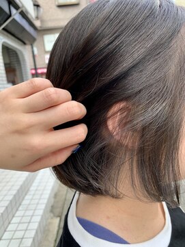 アズールサン 草加西口店(azule-sun) イヤリングカラー、グレージュカラー,ケアブリーチ【草加】