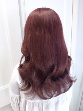 アース 上本町店(HAIR&MAKE EARTH) 20代30代40代大人可愛いシアーピンク透明感