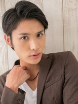 モッズヘア メン 新所沢店(mod's hair men)&nbsp;アースカラーでトラッド感！アップバングショートa新所沢