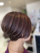 アンジー(an'gie)&nbsp;若見えボブ白髪ぼかしハイライト