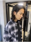 メンズボブ スパイラルパーマ