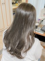 ネオリーブ チロル 横浜西口店(Neolive CiroL.)&nbsp;赤み消し　オリーブベージュ　レイヤーカット