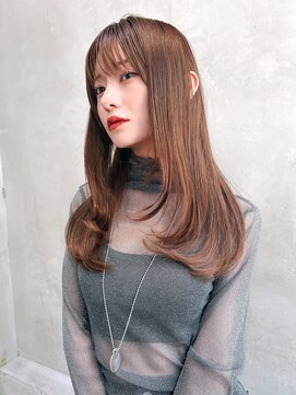 ロイド(Lloyd) 【Lloyd 大宮】ココアブラウン×大人かわいい内巻き