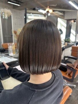ジュノヘアーアンドアイラッシュ あざみ野(juno hair&eyelash) 艶ボブ