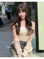 アマトウキョウ アユンチェ(AMA TOKYO×AYUNCHE)&nbsp;韓国スタイル/ナチュラルくびれヘア_くびれ巻き_レイヤーカット