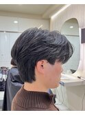 センターパート/ニュアンスパーマ
