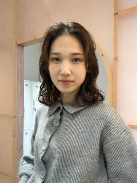 メルト 西梅田店(melt) #ボブパーマ#ラフウェーブ