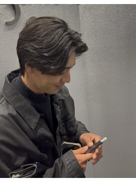 アヴァンス 広島本通店(AVANCE.) 曲がる縮毛矯正×センターパート