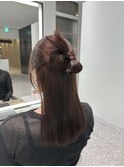 カチモリハーフアップ◎