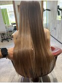 髪質改善ストレート