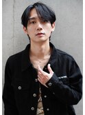 韓国マッシュ　センター分け　ウルフマッシュ