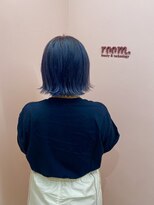 ルーム シンサイバシ(room shinsaibashi)&nbsp;【KANAKO】ブリーチ必須!!ブルーカラーで垢抜けスタイル◎