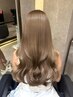 【3センチ以内】ブリーチリタッチ+カラー ¥18800