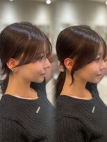 アルーシェ 新宿店(Alushe)&nbsp;後れ毛あり派？なし派？