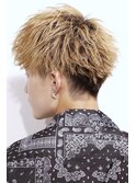 すっきり束感ショートマッシュ