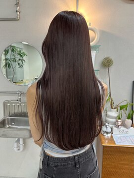 ヘアー アイス ルーチェ(HAIR ICI LUCE) ワインレッド/ボルドーカラー/ブリーチなし/星