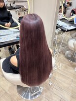 アーチバイケンジ(arch by kenje)&nbsp;ピンクラベンダー/平塚美容室/ロングヘア/ブリーチカラー