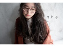 【she桂】美しい髪とお洒落ヘア#髪質改善#ストレート#縮毛矯正