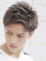 フィフス 神南(fifth) 渋谷アップバングスパイキーショートツーブロックフェード30代◆