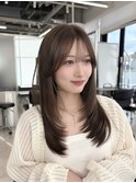 艶髪ロング/大阪/梅田/茶屋町/マンツーマン/韓国/縮毛矯正