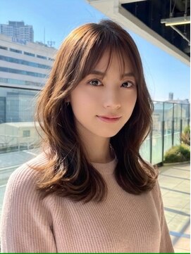 ランド(RaND) 韓国風くびれレイヤーカット/顔周り/小顔髪質改善/美髪矯正/横浜