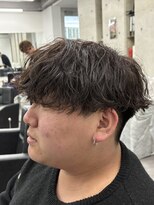 レボ 神宮寺店(Revo) 刈り上げて作る。波巻きスパイラルパーマ