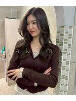 アケミ(akemi)&nbsp;韓国風　女神のくびれレイヤーロング