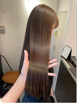 エイム ヘア リンク 長津田店(eim hair rink) 艶髪シルクブラウン/スーパーロング/さら艶【長津田/髪質改善】