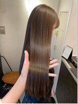 エイム ヘア リンク 長津田店(eim hair rink) 艶髪シルクブラウン/スーパーロング/さら艶【長津田/髪質改善】