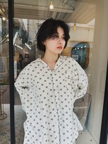 ヒュージ 三軒茶屋(huge)&nbsp;ショートボブ/くせ毛風パーマ/ニュアンスパーマ/20代30代