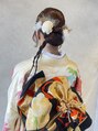 アグ ヘアー スール 中央町店(Agu hair soeur) 着付全般施術可能です。お好みに合わせた帯結びもご提案します。