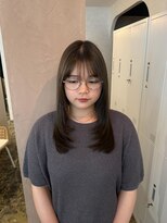 ユッカ 梅田(YUCCA) 【 YUCCA 】大人可愛い/オリーブベージュ/レイヤーカット