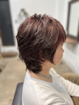 リップス ヘアー(Lips hair) UK風ウルフショートスタイル♪