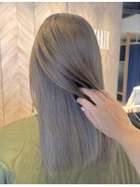 アース 会津若松店(HAIR&MAKE EARTH)&nbsp;グレージュハイライトロング