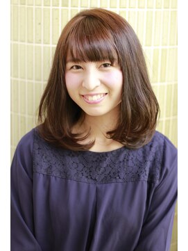 ヘアーガーデン ハニワ(Hair Garden 葉庭) 正統派!重軽セミディボブ