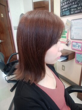 ウィット アンド ラファム Wit &La Famme 切りっぱなしボブ・アレンジを加えて