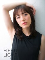 ソーエン バイ ヘッドライト 西新店(soen by HEADLIGHT) *soen* ミディアムナチュラルストレート