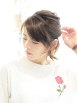 ラサロン(La SALON)&nbsp;☆La SALON☆　こなれ感☆波巻きヘアアレンジ