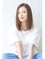 ノアエクレ 銀座(noah ecle)&nbsp;【noahparfait銀座】グレージュ似合わせナチュサラストレート