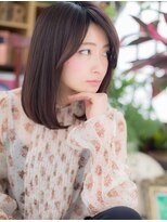 カバーヘア ブリス 戸田公園西口店(COVER HAIR bliss) ■bliss戸田公園11-5★■シンプル 斜めバングの前下がりミディ!