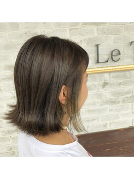 アトリエルタン 堺店(atelier Le Temps) 外ハネ×インナーカラー