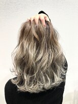 アッシュ 豊田店(Ash)&nbsp;ホワイトベージュ×バレイヤージュ