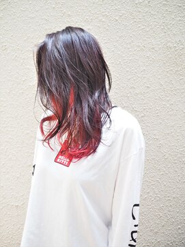 コニ(Coni) ♪Coni♪インナーカラー/暖色系/レッドカラー/