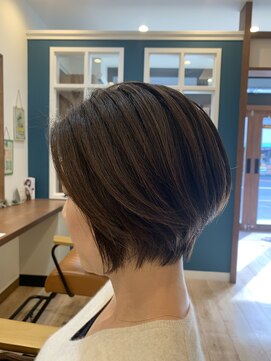 プリクーズヘアオアシス(plecooze hair oasis) グラデーションボブ