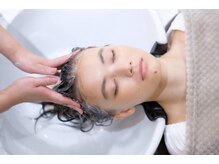 頭皮のマッサージ