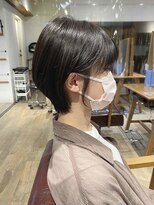 ヴァンクシー バイ ルナ(VANKCY by Luna) ショート ショートボブ 耳かけショート 黒髪 登戸 20代 30代